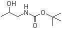 结构式 CAS# 95656-86-3, N-(2-羟基丙基)氨基甲酸叔丁酯
