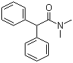 structure of CAS# 957-51-7, Diphenamid;N,N-Dimethyl-2,2-diphenylacetamide