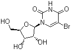 5-溴尿苷分子结构 (CAS 957-75-5)