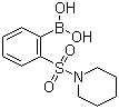 2-(Piperidin-1-ylsulfonyl)phenylboronic acid molecular structure (CAS 957034-87-6)