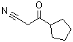 3-Cyclopentyl-3-oxopropionitrile molecular structure (CAS 95882-33-0)