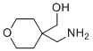 (4-(Aminomethyl)tetrahydro-2H-pyran-4-yl)methanol molecular structure (CAS 959238-22-3)