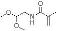 N-(2,2-Dimethoxyethyl)methacrylamide molecular structure (CAS 95984-11-5)
