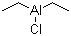 structure of CAS# 96-10-6, Diethylaluminum chloride