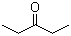 structure of CAS# 96-22-0, 3-Pentanone;Diethyl ketone
