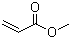 结构式 CAS# 96-33-3, 丙烯酸甲酯
