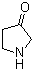 structure of CAS# 96-42-4, 3-Pyrrolidinone;Pyrrolidin-3-one