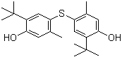 structure of CAS# 96-69-5, 4,4'-Thiobis(6-tert-butyl-m-cresol);1,1'-Thiobis(2-methyl-4-hydroxy-5-tert-butylbenzene); 4,4'-Thiobis(2-tert-butyl-5-methylphenol); 4,4'-Thiobis(3-methyl-6-tert-butylphenol); 5-tert-Butyl-4-hydroxy-2-methylphenyl sulfide