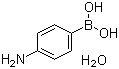 4-氨基苯硼酸水合物分子结构 (CAS 960355-27-5)