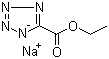 1H-Tetrazole-5-carboxylic acid ethyl ester sodium salt molecular structure (CAS 96107-94-7)
