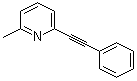 structure of CAS# 96206-92-7, 2-Methyl-6-(phenylethynyl)pyridine;MPEP