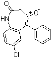 地莫西泮分子结构 (CAS 963-39-3)