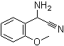 (氨基)(2-甲氧基苯基)乙腈分子结构 (CAS 96929-45-2)
