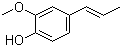 异丁香酚分子结构 (CAS 97-54-1)