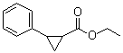 Ethyl 2-phenylcyclopropanecarboxylate molecular structure (CAS 97-71-2)