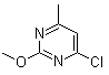 4-氯-2-甲氧基-6-甲基嘧啶分子结构 (CAS 97041-37-7)