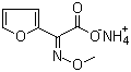 (Z)-2-Methoxyimino-2-(furyl-2-yl) acetic acid ammonium salt molecular structure (CAS 97148-39-5)