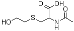 N-Acetyl-S-(2-hydroxyethyl)-DL-cysteine molecular structure (CAS 97170-09-7)