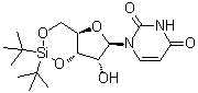 3',5'-O-(Di-tert-butylsilanediyl)uridine molecular structure (CAS 97219-04-0)