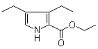 3,4-二乙基吡咯-2-羧酸乙酯分子结构 (CAS 97336-41-9)