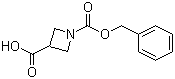结构式 CAS# 97628-92-7, 氮杂环丁烷-1,3-二羧酸 1-苄酯