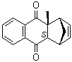(1alpha,4alpha,4aalpha,9aalpha)-1,4,4a,9a-Tetrahydro-4a-methyl-1,4-methanoanthracene-9,10-dione molecular structure (CAS 97804-50-7)