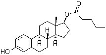 Estradiol valerate  molecular structure (CAS 979-32-8)