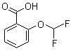 2-(Difluoromethoxy)benzoic acid molecular structure (CAS 97914-59-5)