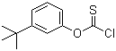 3-(tert-Butyl)phenyl carbonochloridothioate molecular structure (CAS 97986-06-6)