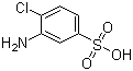 3-氨基-4-氯苯磺酸分子结构 (CAS 98-36-2)