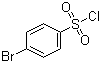 4-Bromobenzenesulfonyl chloride molecular structure (CAS 98-58-8)