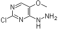 2-Chloro-4-hydrazinyl-5-methoxypyrimidine molecular structure (CAS 98021-95-5)