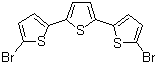 structure of CAS# 98057-08-0, 5,5''-Dibromo-2,2':5',2''-terthiophene;5,5''-Dibromo-alpha-terthienyl