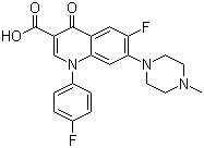 Difloxacin molecular structure (CAS 98106-17-3)