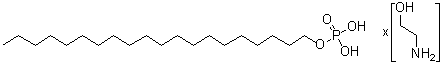 1-Eicosanol, phosphate, compd. with 2-aminoethanol molecular structure (CAS 98143-45-4)