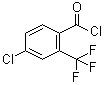 结构式 CAS# 98187-13-4, 4-氯-2-(三氟甲基)苯甲酰氯