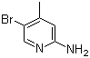 2-Amino-5-bromo-4-methylpyridine molecular structure (CAS 98198-48-2)