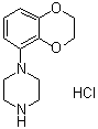 依托拉嗪盐酸盐分子结构 (CAS 98206-09-8)