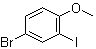 structure of CAS# 98273-59-7, 4-Bromo-2-iodoanisole;4-Bromo-2-iodo-1-methoxybenzene