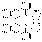 1,1'-联萘-2,2'-双二苯膦分子结构 (CAS 98327-87-8)