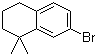 7-溴-1,1-二甲基-1,2,3,4-四氢萘分子结构 (CAS 98453-58-8)