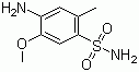 Cresidine sulfonamide molecular structure (CAS 98489-97-5)