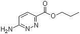 Propyl 6-aminopyridazine-3-carboxylate molecular structure (CAS 98594-47-9)