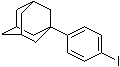 1-(4-碘苯基)金刚烷分子结构 (CAS 98611-00-8)