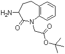3-Amino-2,3,4,5-tetrahydro-2-oxo-1H-1-benzazepine-1-acetic acid ter-butyl ester  molecular structure (CAS 98626-45-0)