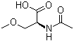 结构式 CAS# 98632-99-6, N-乙酰基-O-甲基丝氨酸