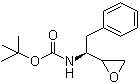 1-苄基-2,3-环氧正丙基-氨基甲酸叔丁酯分子结构 (CAS 98737-29-2)