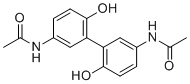 结构式 CAS# 98966-14-4, n,n'-(6,6'-二羟基联苯-3,3'-二基)二乙酰胺