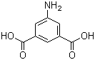 5-氨基间苯二甲酸分子结构 (CAS 99-31-0)