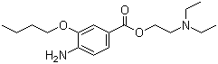 Oxybuprocaine molecular structure (CAS 99-43-4)